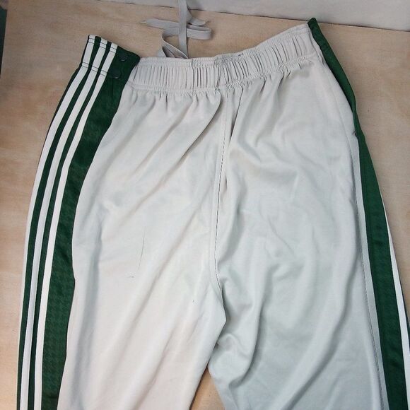 Adidas Authentic Milwaukee Bucks 3 Stripe Sweatpants Trainers Team Issue - Picture 7 of 9